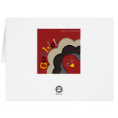 Thanksgiving hiding turkey (Back Horizontal)