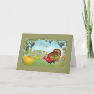 Thanksgiving Holiday Card