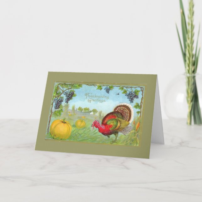 Thanksgiving Holiday Card (Front)