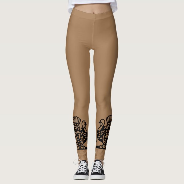 THANKSGIVING HOLIDAY leggings (Front)