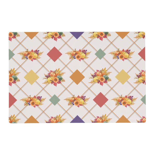 Thanksgiving Holiday Paper Placemat (Front)