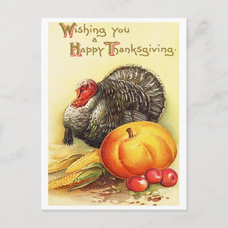 Thanksgiving Holiday Postcard