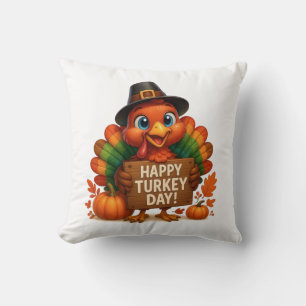 Thanksgiving Holiday Throw Pillow
