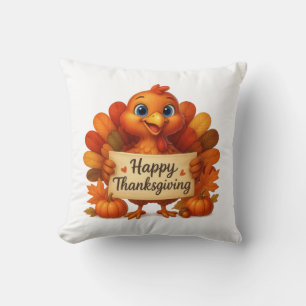 Thanksgiving Holiday Throw Pillow
