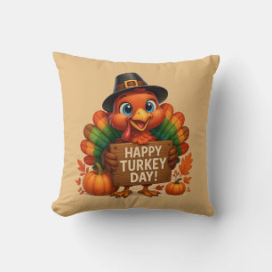 Thanksgiving Holiday Throw Pillow