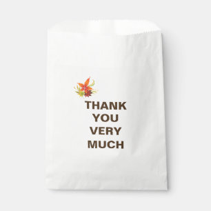 Thanksgiving Holiday Treat Bag