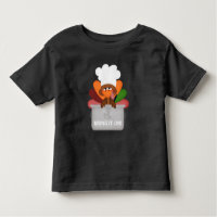 Thanksgiving Holiday turkey unisex toddler t-shirt