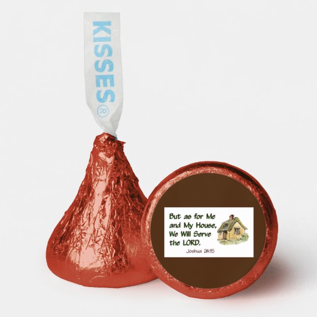 Thanksgiving Home Candy Hershey®'s Kisses® (Front)