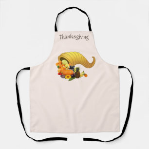 Thanksgiving Horn of Plenty Apron