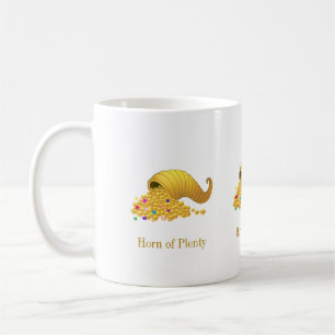Thanksgiving Horn of Plenty Coffee Mug