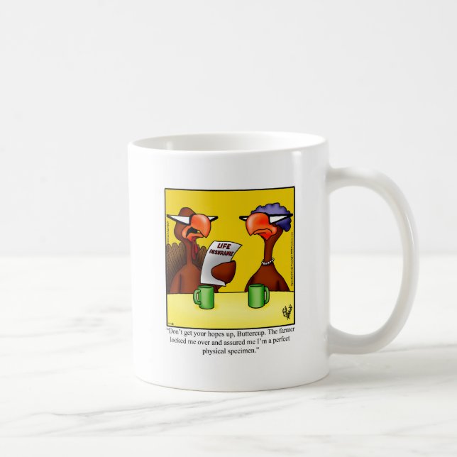 Thanksgiving Humor Coffee Mug (Right)