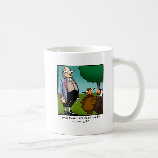 Thanksgiving Humor Coffee Mug (Right)