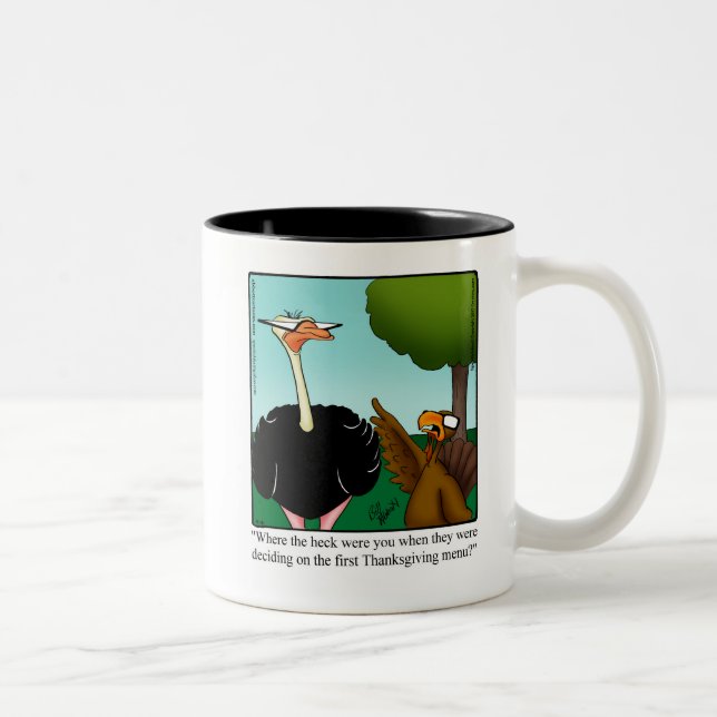 Thanksgiving Humor Coffee Mug  (Right)