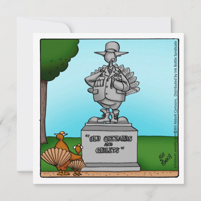 Thanksgiving Humor Dinner Invitations (Front)