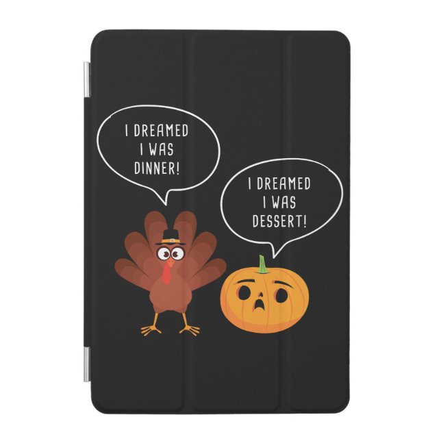 Thanksgiving Humor Funny Turkey Joke iPad Mini Cover (Front)