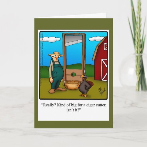 Thanksgiving Humor Greeting Card Spectickles