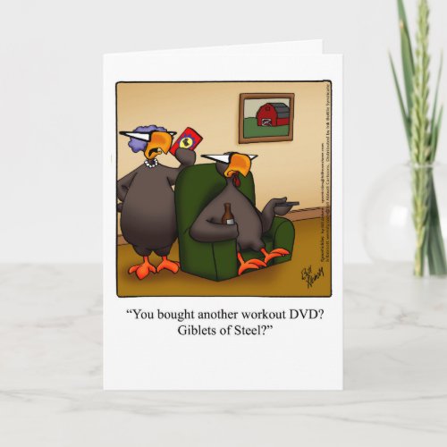 Thanksgiving Humor Greeting Card Spectickles
