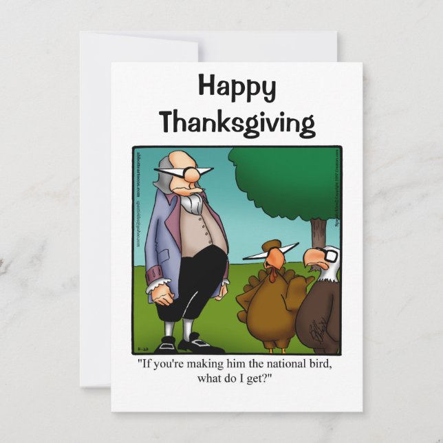 Thanksgiving Humor Invitations "Spectickles" (Front)