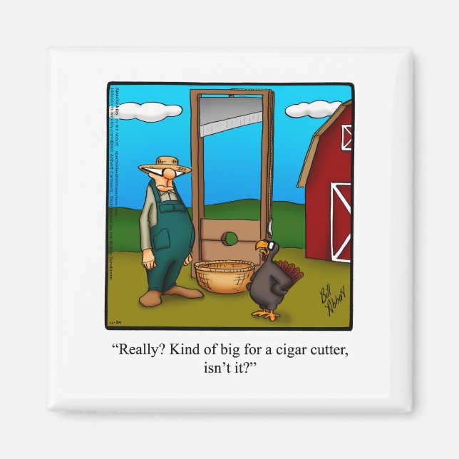  Thanksgiving Humor Magnet (Front)