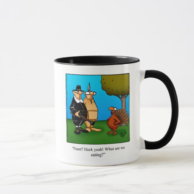 Thanksgiving Humor Mug Gift (Right)