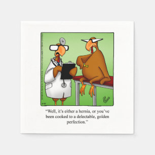 Thanksgiving Humor Paper Napkins