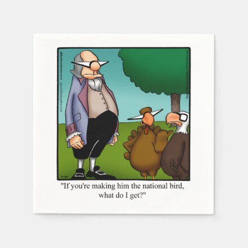 Thanksgiving Humor Paper Napkins