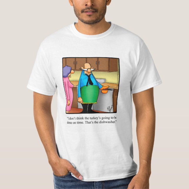 Thanksgiving Humor Tee Shirt Gift (Front)