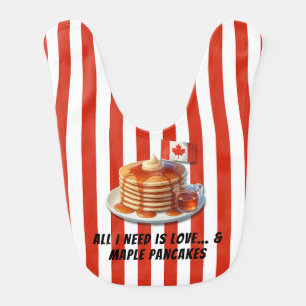 Thanksgiving Humour Canada   All I Need is Love…  Baby Bib