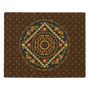 Thanksgiving Icons Acrylic Puzzle