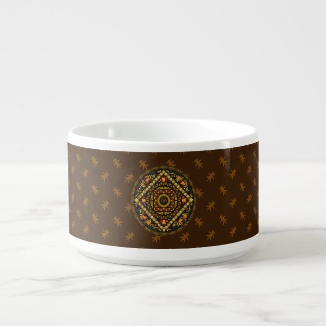 Thanksgiving Icons Chili Mug (Center)