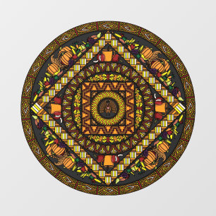 Thanksgiving Icons Wall Decal