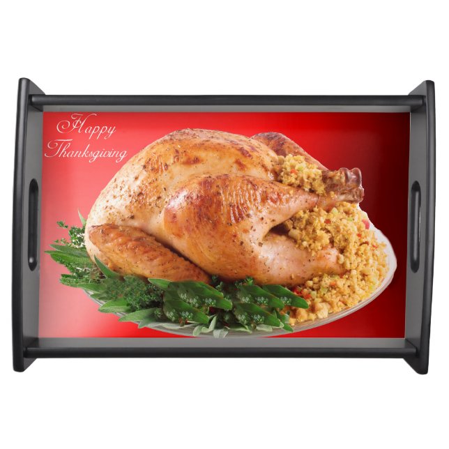 Thanksgiving image for Small Serving Tray (Front)