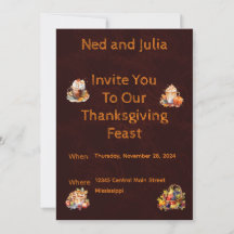 Thanksgiving Invitation