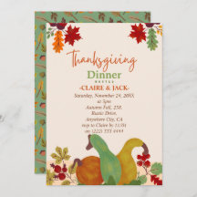 Thanksgiving Invitation