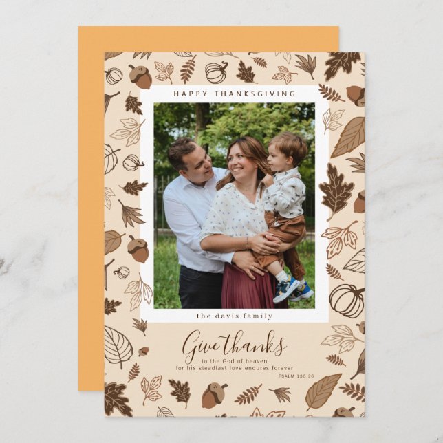 Thanksgiving Invitation (Front/Back)