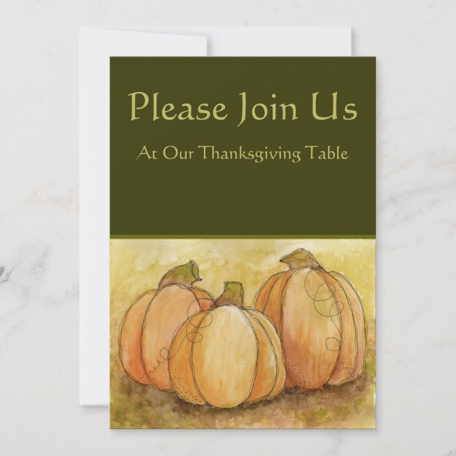 Thanksgiving Invitation (Front)