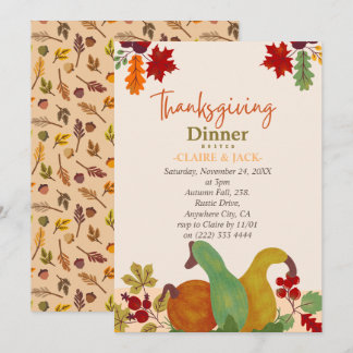 Thanksgiving Invitation