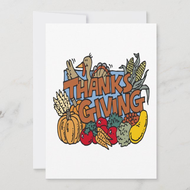 Thanksgiving Invitation (Front)