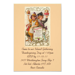 Kids Thanksgiving Invitations 9