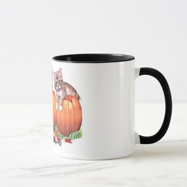 Thanksgiving is the Cat's Meow Mug (Right)