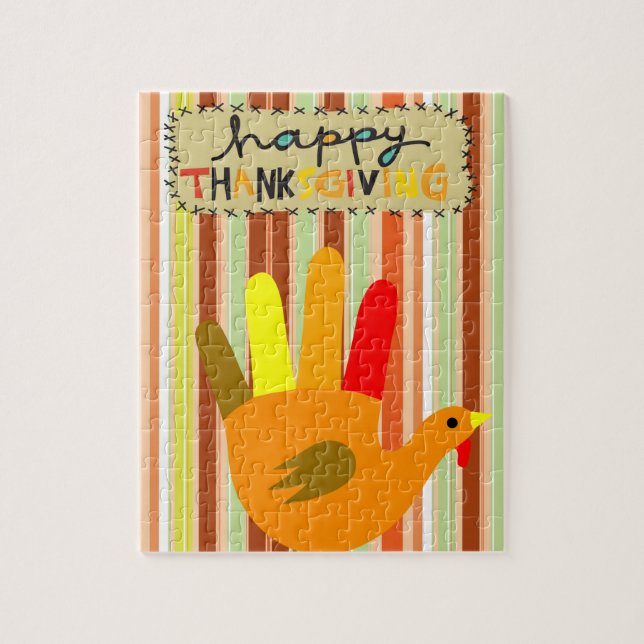 Thanksgiving Jigsaw Puzzle (Vertical)