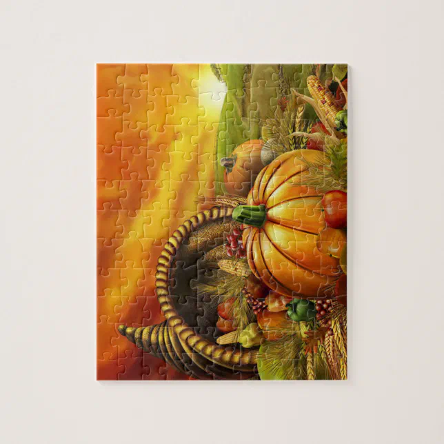Thanksgiving Jigsaw Puzzle Zazzle