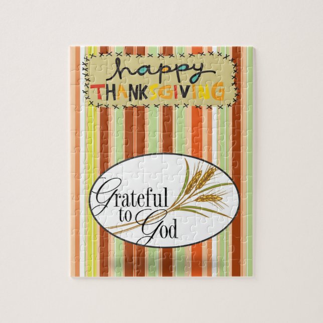 Thanksgiving Jigsaw Puzzle (Vertical)