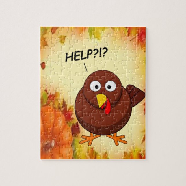 Thanksgiving Jigsaw Puzzle (Vertical)