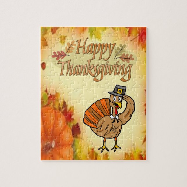 Thanksgiving Jigsaw Puzzle (Vertical)