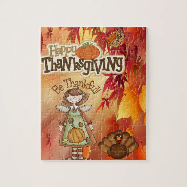 Thanksgiving Jigsaw Puzzle Zazzle