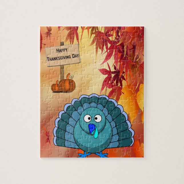 Thanksgiving Jigsaw Puzzle (Vertical)