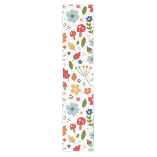 Thanksgiving Kitchen Dining Fall Colors  Short Table Runner