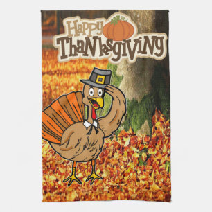 Thanksgiving Kitchen Hand Towel