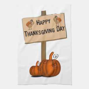 Thanksgiving Kitchen Hand Towel